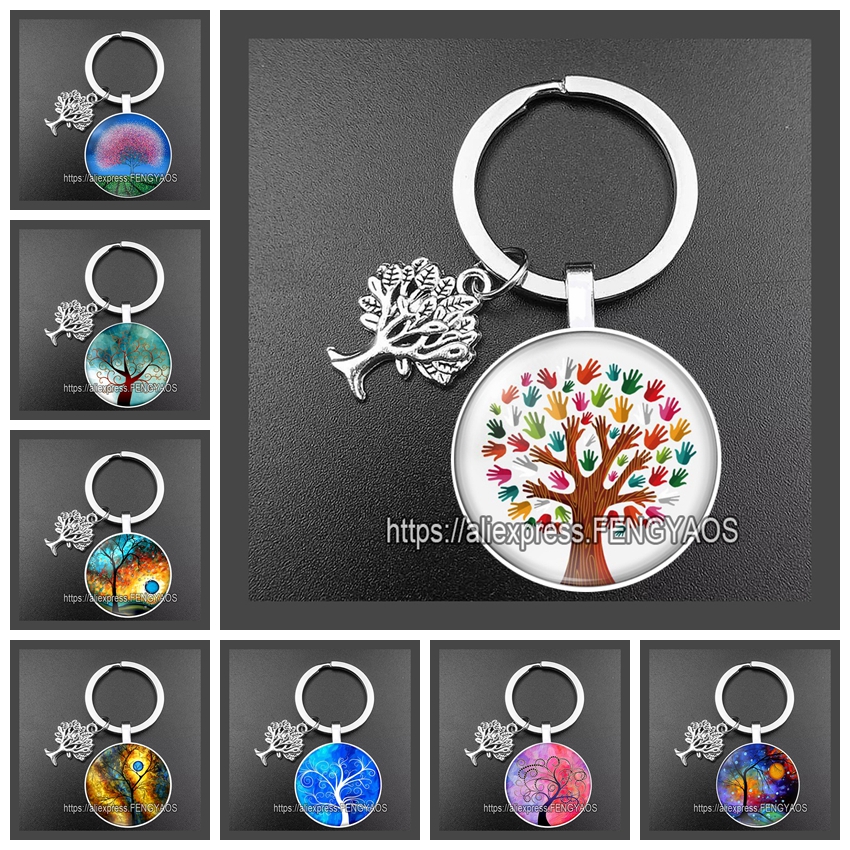 Plant Parent Day - Dignified Life Tree Key Chain Man