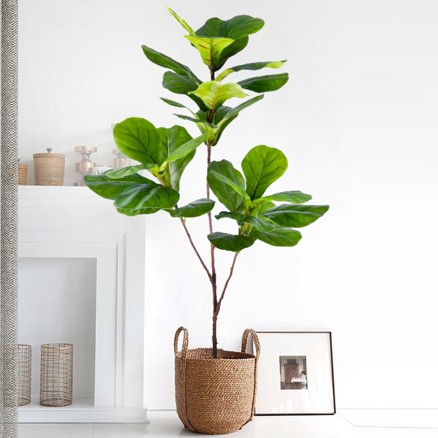 45-135cm  Artificial Fiddle Le - Fiddle Leaf Fig recensione e prezzo