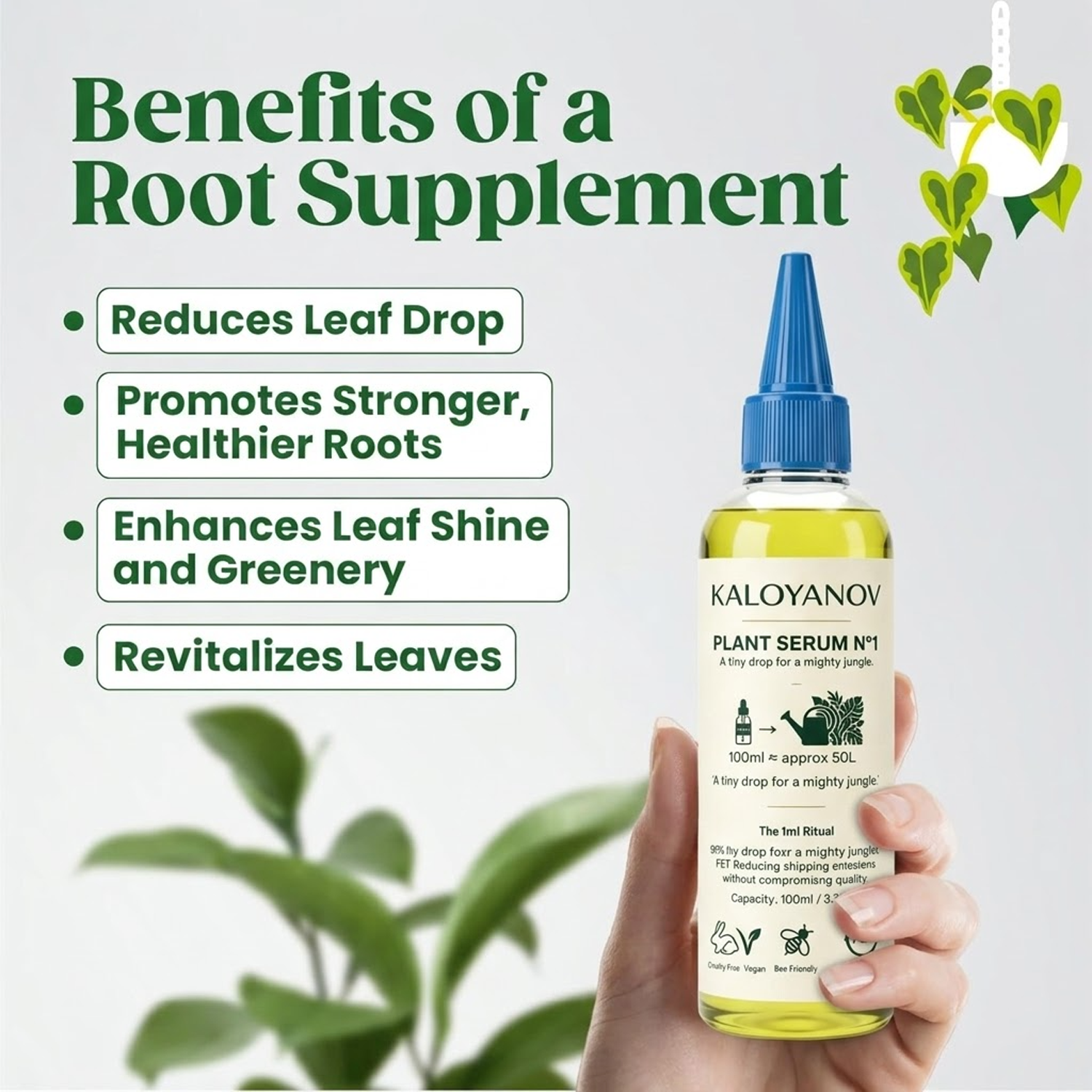 KALOYANOV Plant Serum N°1: Hig - Fiddle Leaf Fig recensione e prezzo