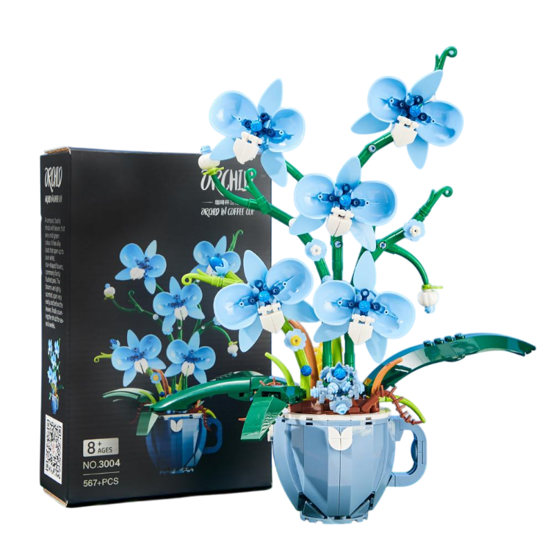 567PCS Blue Orchid Building Bl - Plant Parent Day recensione e prezzo