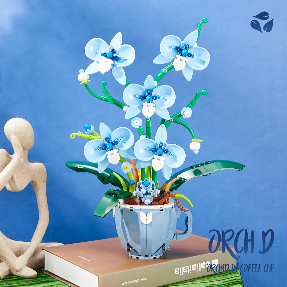 567PCS Blue Orchid Building Bl - Plant Parent Day recensione e prezzo