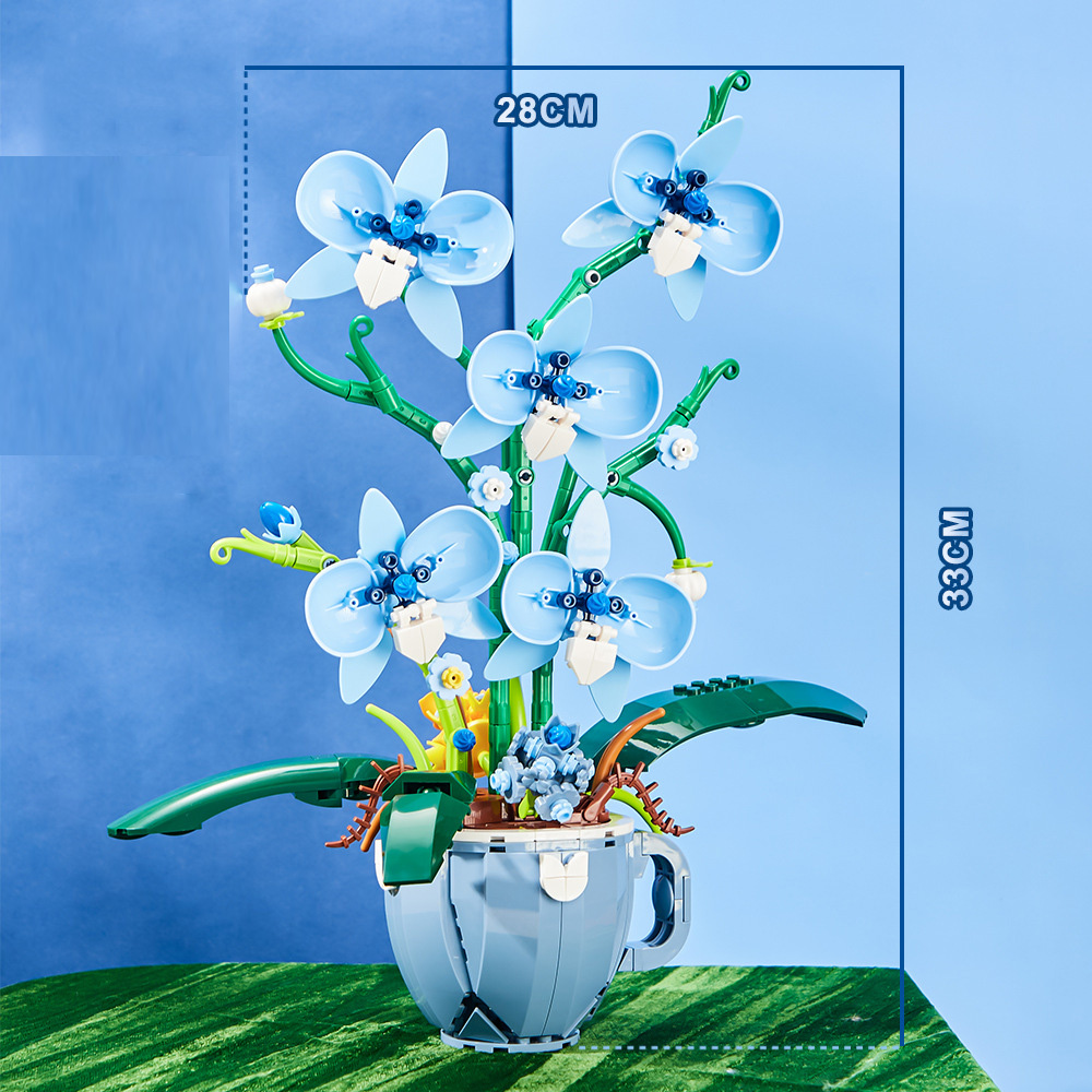 567PCS Blue Orchid Building Bl - Plant Parent Day recensione e prezzo