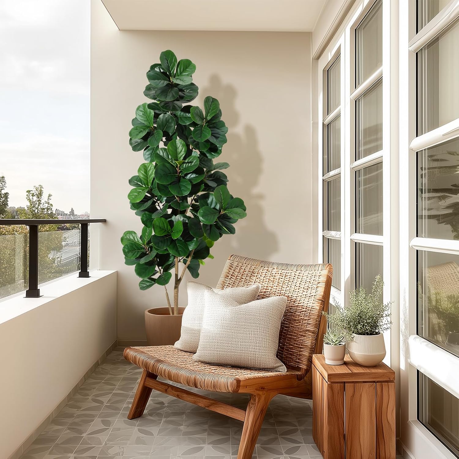 4FT/5FT/6FT/7FT Fiddle Leaf Fi - Fiddle Leaf Fig recensione e prezzo