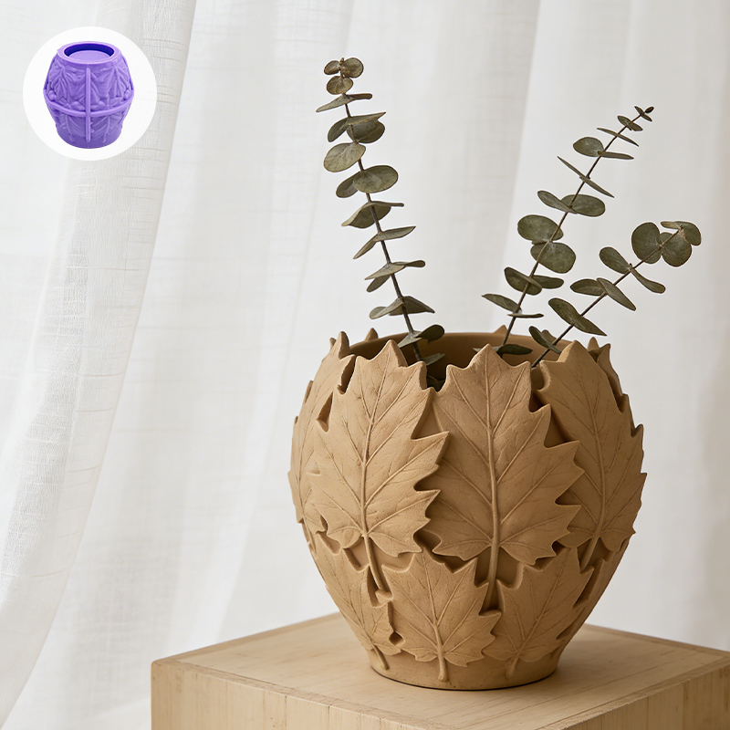 Leaves-shaped silicone art mol - Fiddle Leaf Fig recensione e prezzo